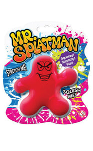 Mr Splatman - Stretchy, Squishy, Stress Relief Toy - Assorted Colours