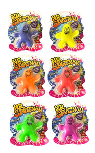 Mr Splatman - Stretchy, Squishy, Stress Relief Toy - Assorted Colours