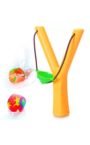 Splash Ball Catapult Toy w/Sponge Balls - Assorted Colours