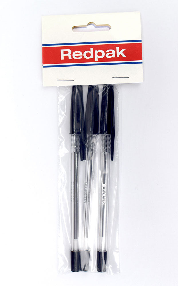 Stick Pens (Black) - 3pcs