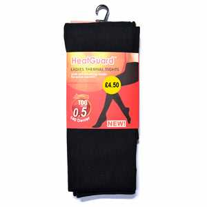 Ladies Thermal Tights - Black